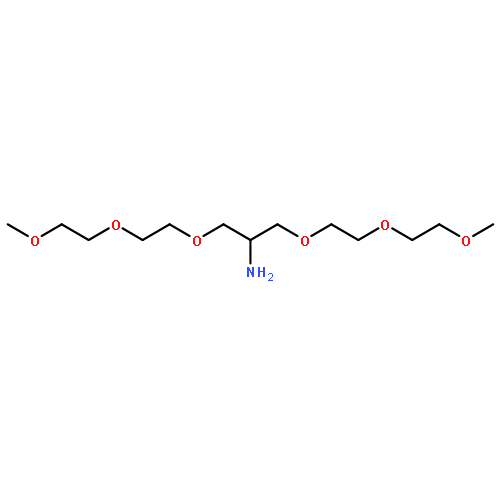 2,5,8,12,15,18-Hexaoxanonadecan-10-amine