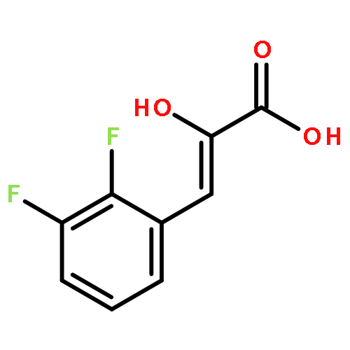 2-Propenoic acid, 3-(2,3-difluorophenyl)-2-hydroxy-, (2Z)-