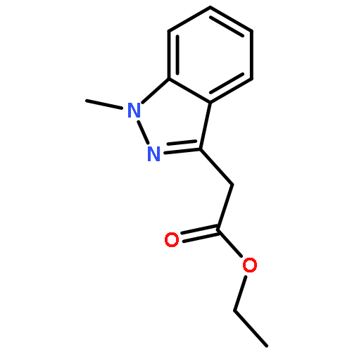 1H-Indazole-3-acetic acid, 1-methyl-, ethyl ester