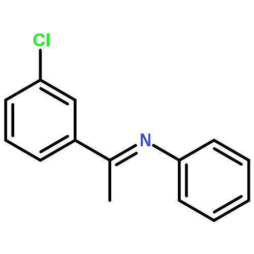 Benzenamine, N-[1-(3-chlorophenyl)ethylidene]-