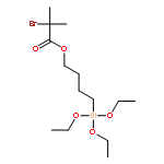 Propanoic acid, 2-bromo-2-methyl-, 4-(triethoxysilyl)butyl ester