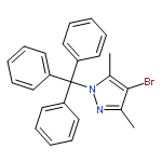 1H-Pyrazole, 4-bromo-3,5-dimethyl-1-(triphenylmethyl)-