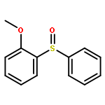 Benzene, 1-methoxy-2-(phenylsulfinyl)-