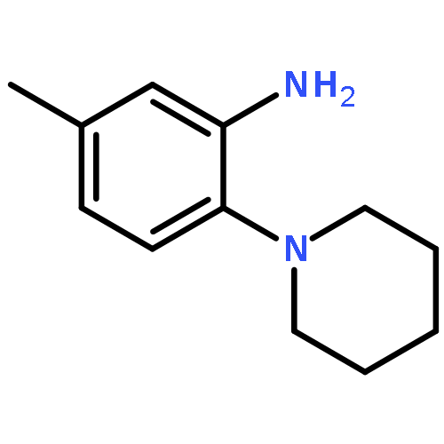 5-Methyl-2-(piperidin-1-yl)aniline