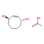 2-Cyclooctene-1,4-diol, monoacetate, (1R,4R)-rel-