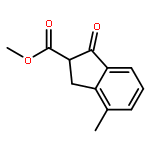 1H-Indene-2-carboxylic acid, 2,3-dihydro-4-methyl-1-oxo-, methyl ester