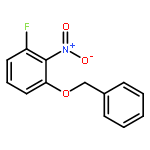 Benzene, 1-fluoro-2-nitro-3-(phenylmethoxy)-