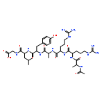 Glycine, N-acetyl-L-alanyl-L-arginyl-L-arginyl-L-alanyl-L-tyrosyl-L-leucyl-