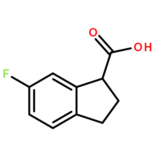 6-Fluoro-2,3-dihydro-1H-indene-1-carboxylic acid