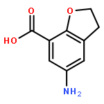 7-Benzofurancarboxylic acid, 5-amino-2,3-dihydro-