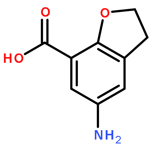 7-Benzofurancarboxylic acid, 5-amino-2,3-dihydro-