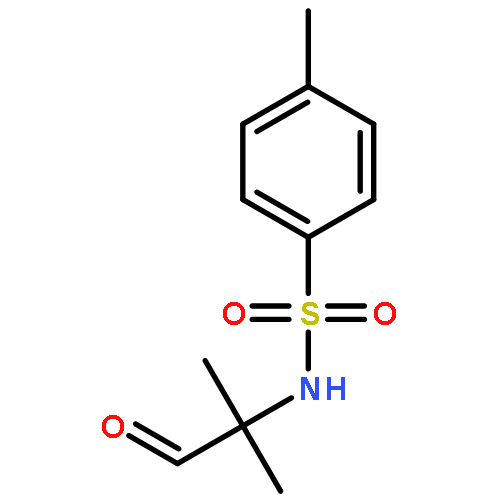 Benzenesulfonamide, N-(1,1-dimethyl-2-oxoethyl)-4-methyl-