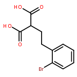 Propanedioic acid, [2-(2-bromophenyl)ethyl]-