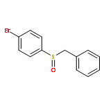 Benzene, 1-bromo-4-[(phenylmethyl)sulfinyl]-