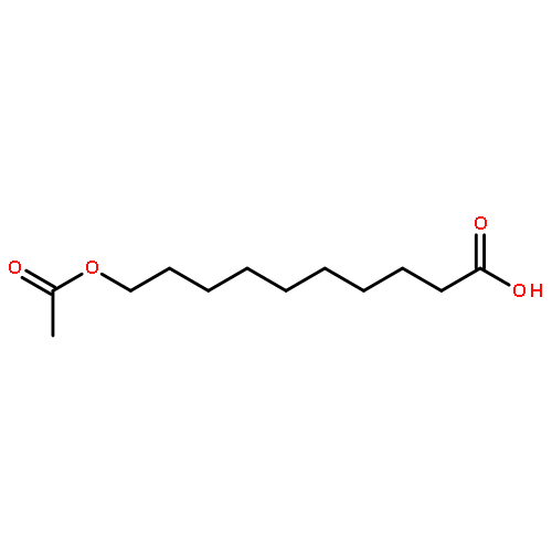 Decanoic acid, 10-(acetyloxy)-