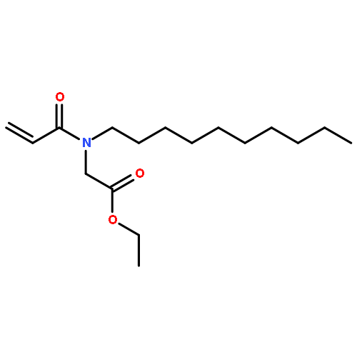 Glycine, N-decyl-N-(1-oxo-2-propen-1-yl)-, ethyl ester