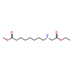 Octanoic acid, 8-[(2-ethoxy-2-oxoethyl)amino]-, methyl ester