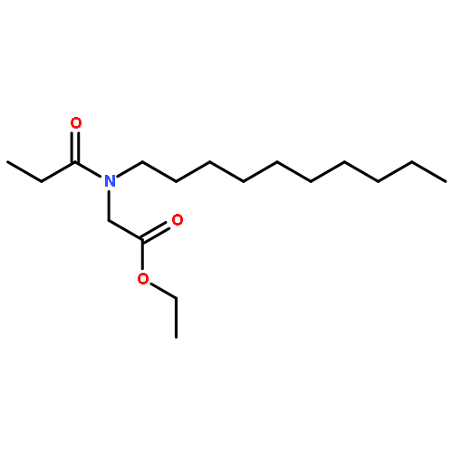 Glycine, N-decyl-N-(1-oxopropyl)-, ethyl ester