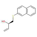 3-Buten-2-ol, 1-(2-naphthalenylthio)-, (2R)-