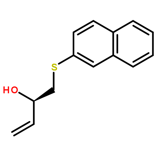 3-Buten-2-ol, 1-(2-naphthalenylthio)-, (2R)-