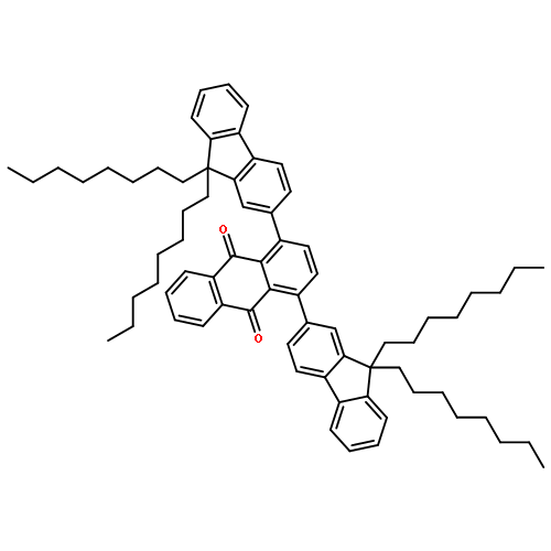 9,10-Anthracenedione, 1,4-bis(9,9-dioctyl-9H-fluoren-2-yl)-