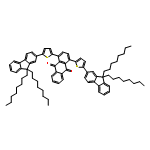 9,10-Anthracenedione, 1,4-bis[5-(9,9-dioctyl-9H-fluoren-2-yl)-2-thienyl]-