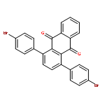 9,10-Anthracenedione, 1,4-bis(4-bromophenyl)-