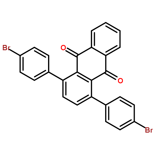 9,10-Anthracenedione, 1,4-bis(4-bromophenyl)-