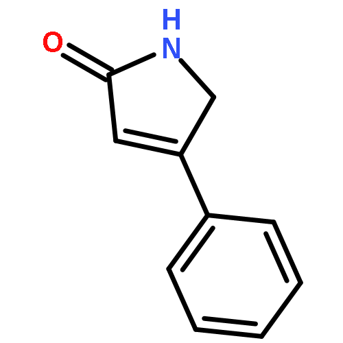 2H-Pyrrol-2-one, 1,5-dihydro-4-phenyl-