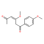 3-Hexene-1,5-dione, 3-methoxy-1-(4-methoxyphenyl)-