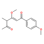 2-Hexene-1,5-dione, 3-methoxy-1-(4-methoxyphenyl)-4-methyl-