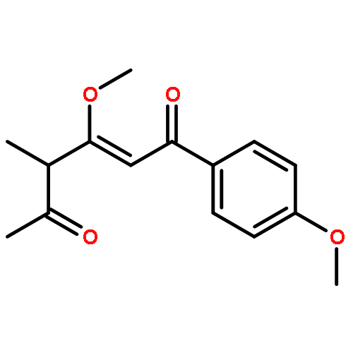 2-Hexene-1,5-dione, 3-methoxy-1-(4-methoxyphenyl)-4-methyl-