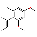 Benzene, 1,5-dimethoxy-3-methyl-2-(1-methyl-1-propenyl)-