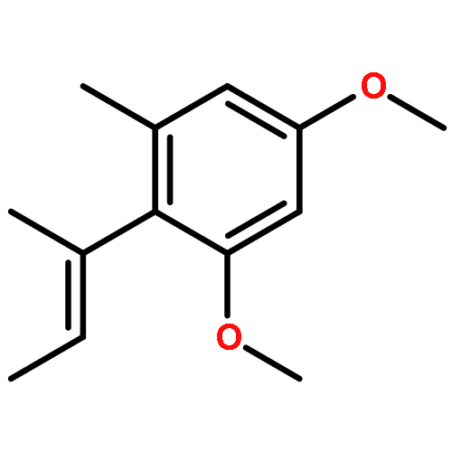 Benzene, 1,5-dimethoxy-3-methyl-2-(1-methyl-1-propenyl)-