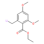 Lithium, [[2-(ethoxycarbonyl)-3,5-dimethoxyphenyl]methyl]-