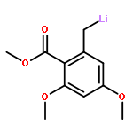 Lithium, [[3,5-dimethoxy-2-(methoxycarbonyl)phenyl]methyl]-