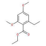 Benzoic acid, 2-ethyl-4,6-dimethoxy-, ethyl ester