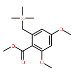 Benzoic acid, 2,4-dimethoxy-6-[(trimethylsilyl)methyl]-, methyl ester