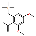 Silane, [[3,5-dimethoxy-2-(1-methylethenyl)phenyl]methyl]trimethyl-