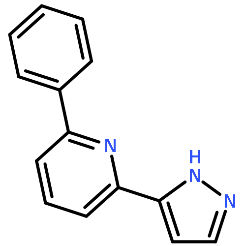 Pyridine, 2-phenyl-6-(1H-pyrazol-3-yl)-