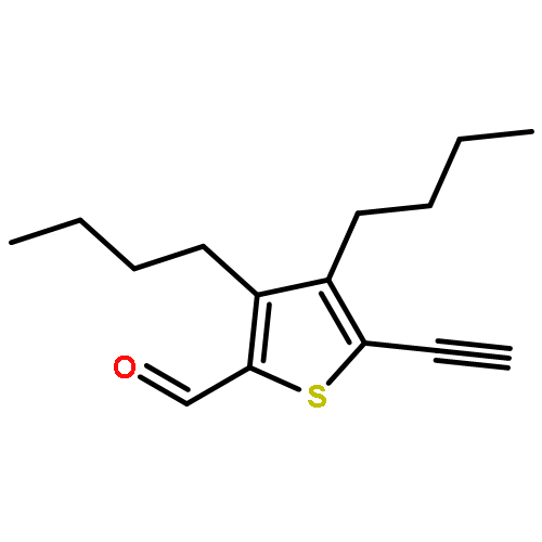 2-Thiophenecarboxaldehyde, 3,4-dibutyl-5-ethynyl-