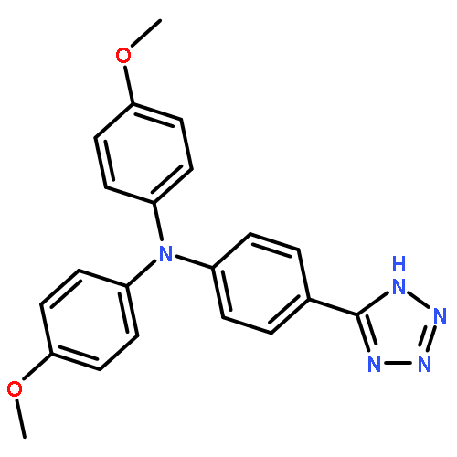 Benzenamine, N,N-bis(4-methoxyphenyl)-4-(2H-tetrazol-5-yl)-