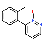 Pyridazine, 3-(2-methylphenyl)-, 2-oxide