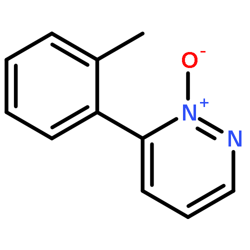 Pyridazine, 3-(2-methylphenyl)-, 2-oxide