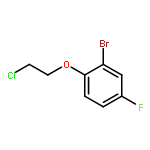 Benzene, 2-bromo-1-(2-chloroethoxy)-4-fluoro-