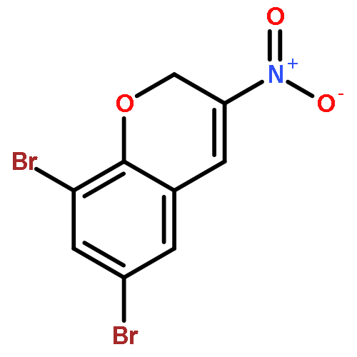 2H-1-Benzopyran, 6,8-dibromo-3-nitro-