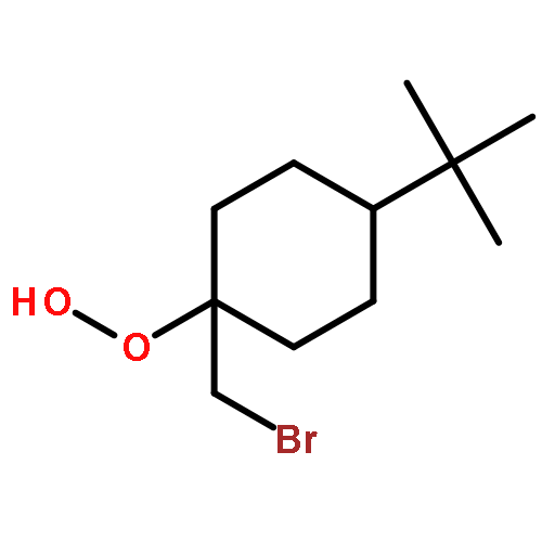 Hydroperoxide, 1-(bromomethyl)-4-(1,1-dimethylethyl)cyclohexyl