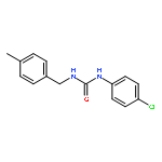 Urea, N-(4-chlorophenyl)-N'-[(4-methylphenyl)methyl]-