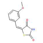 2,4-Thiazolidinedione, 5-[(3-methoxyphenyl)methylene]-