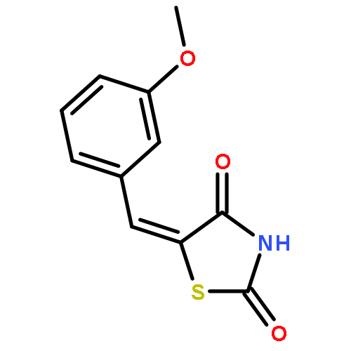 2,4-Thiazolidinedione, 5-[(3-methoxyphenyl)methylene]-